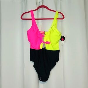 NEW Neon One Piece Swimsuit